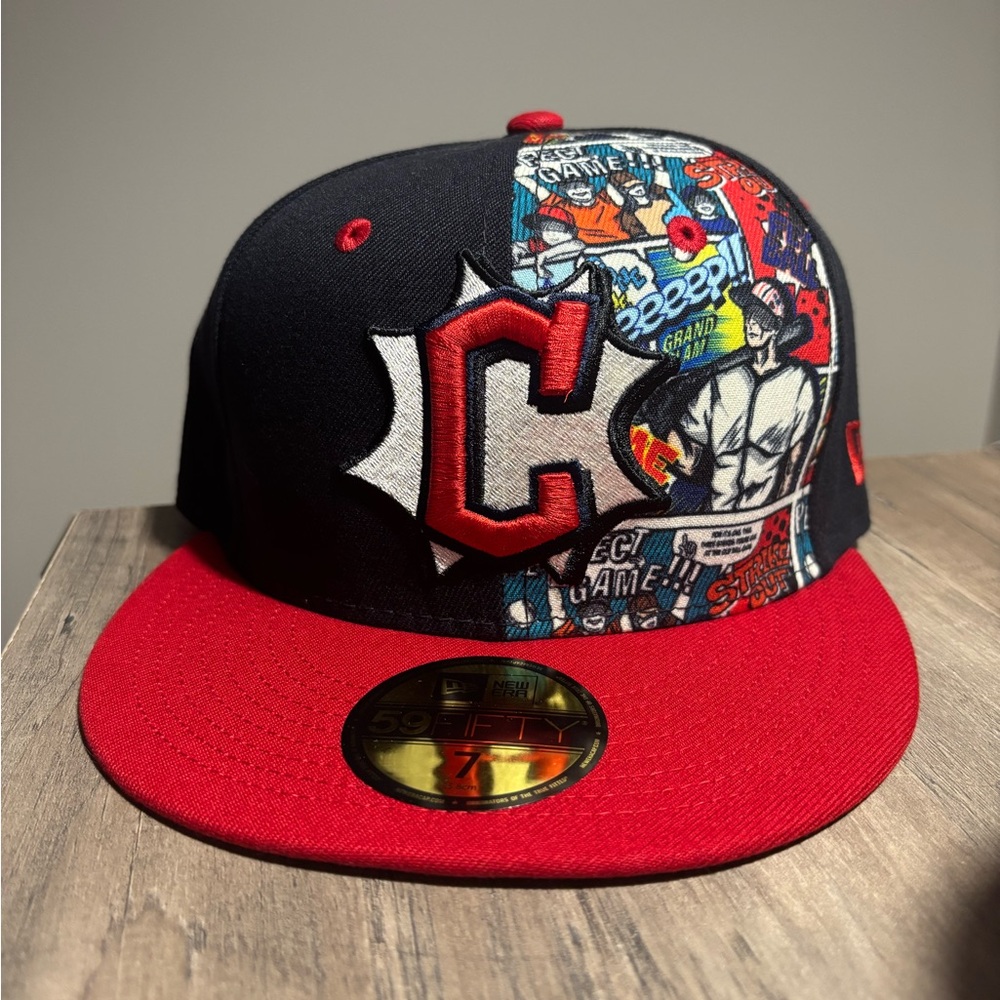 Cleveland Guardians Diamond Hero Edition Low Profile 59FIFTY Fitted Hat Size 7